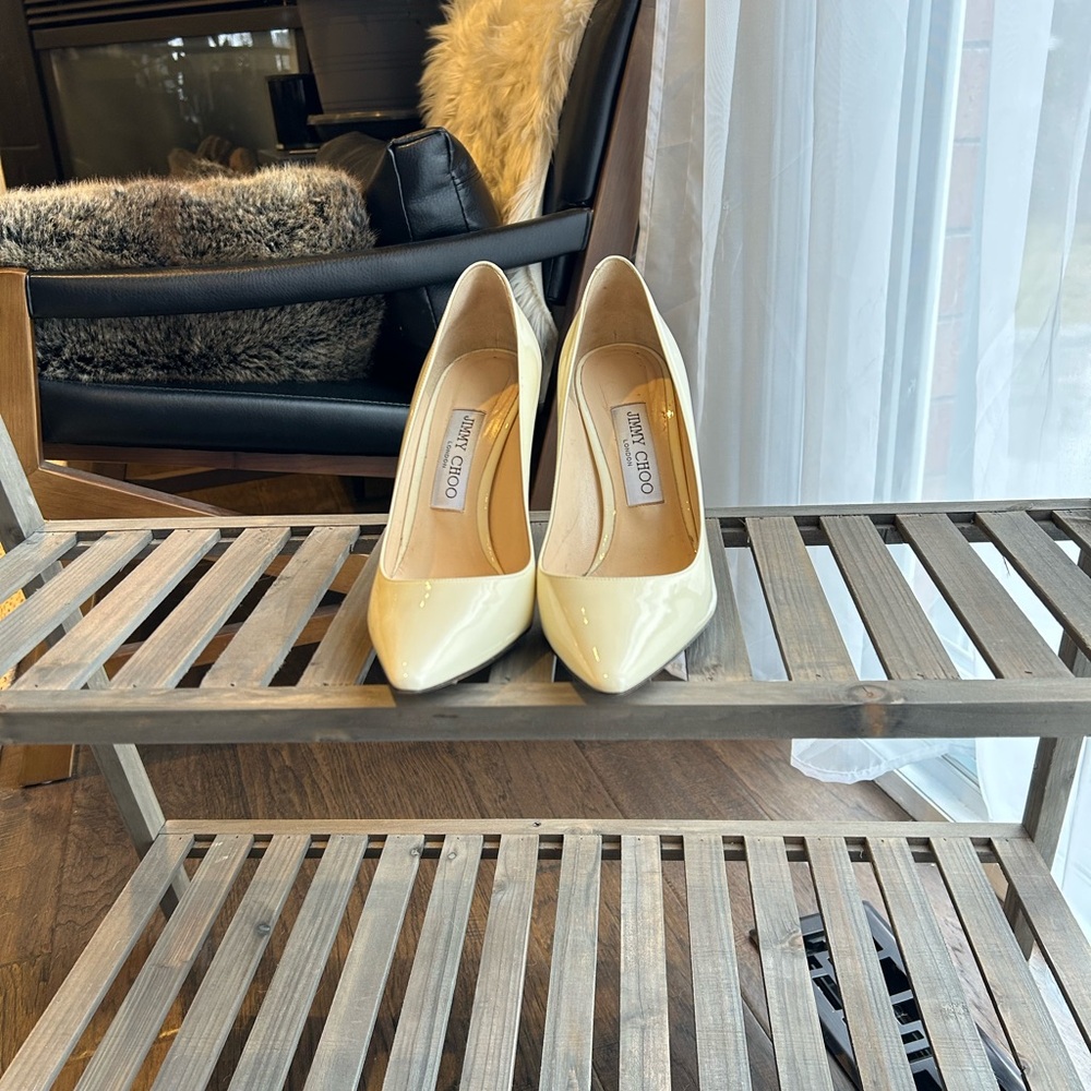 Jimmy Choo Cream Women's Shoes